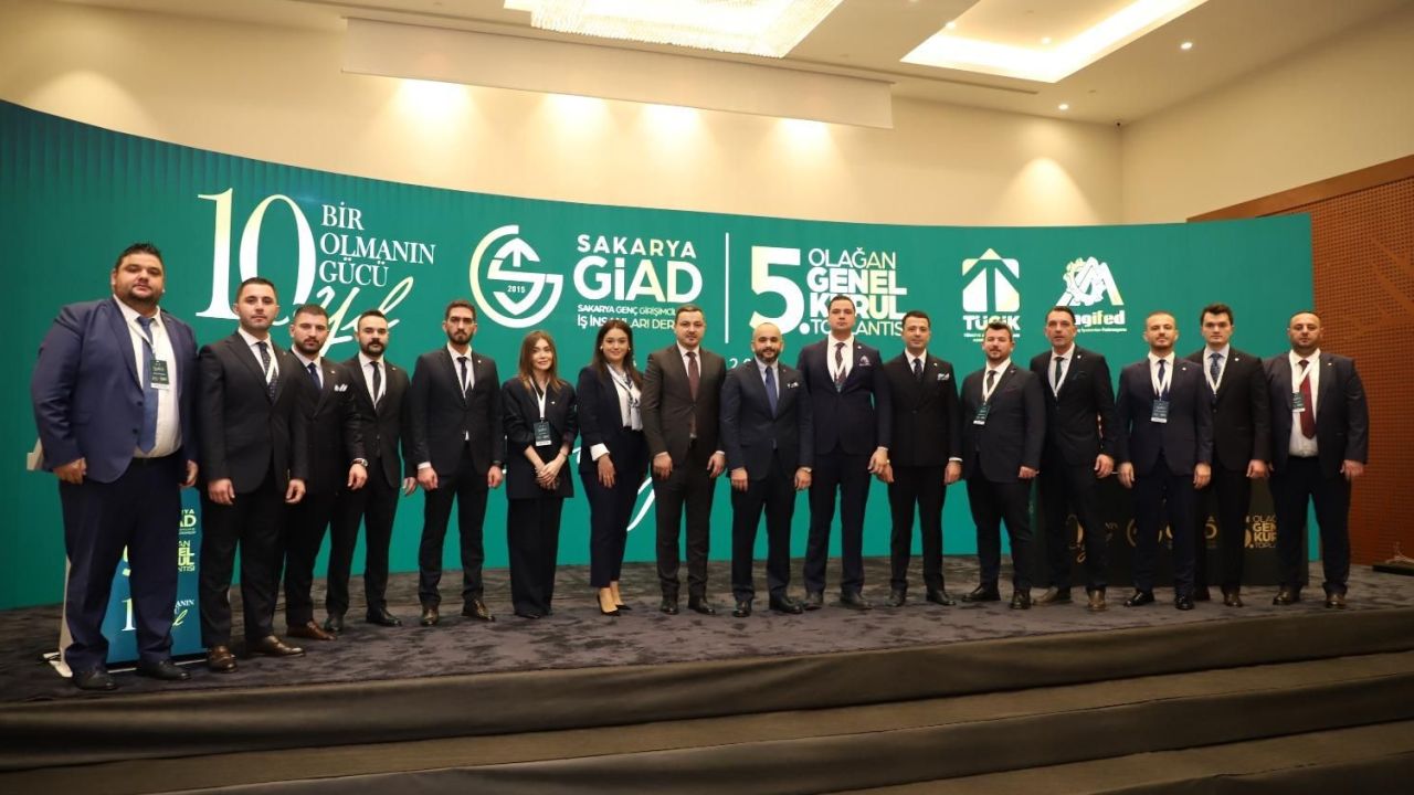 Sakarya GİAD’da Bayrak Değişimi: Samet Karabaş Yeni Yönetim Kurulu Başkanı Oldu