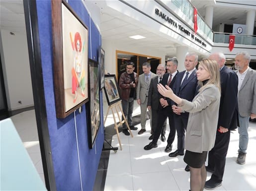 SATSO'daki Karma Sergi, Sanat ve İş Dünyasını Bir Araya Getirdi