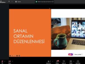 SATSO Akademi ve TOBB ETÜ-SEM İş Birliğiyle Sanal Sunum Eğitimi İş Dünyasına Kazandırıldı